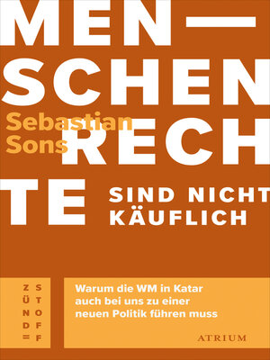 cover image of Menschenrechte sind nicht käuflich